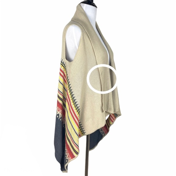 Manos Del Uruguay Aztec Sweater Vest in small - Picture 5 of 8